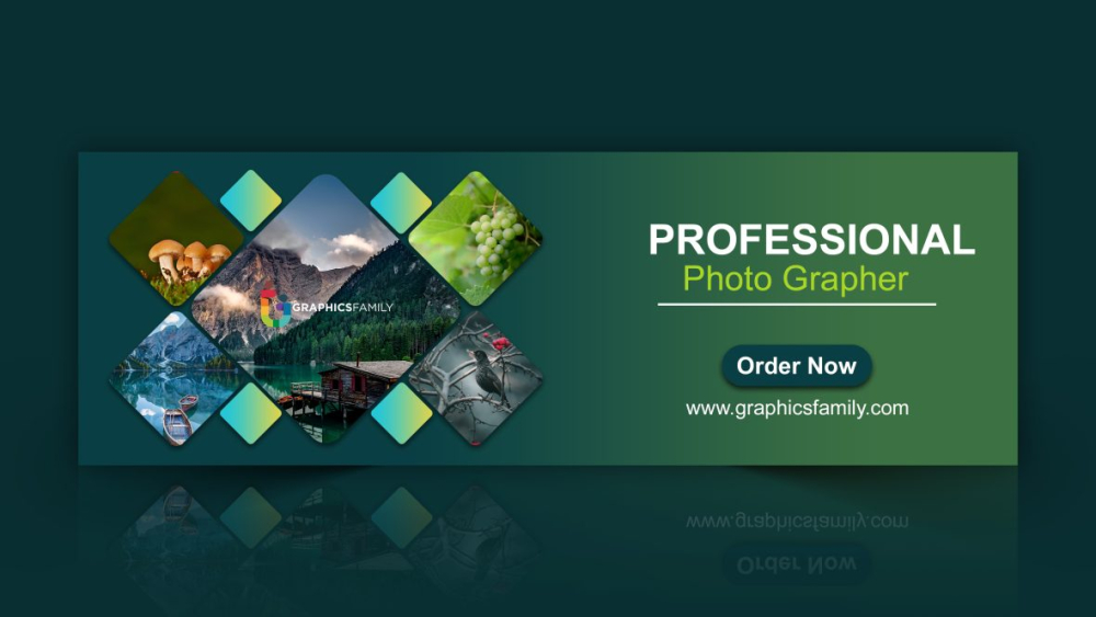 Photographer Web Banner Template Design â GraphicsFamily