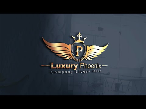 Photoshop Tutorial - Make a Luxury Phoenix Logo