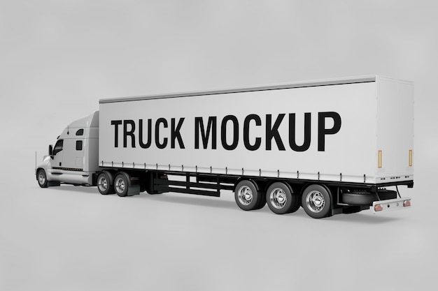 Truck mockup