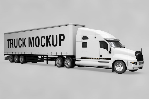 Truck mockup