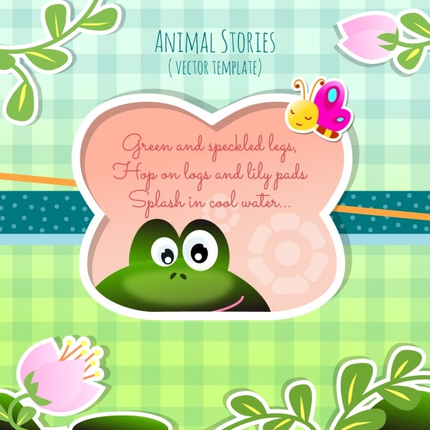 Animal stories, frog