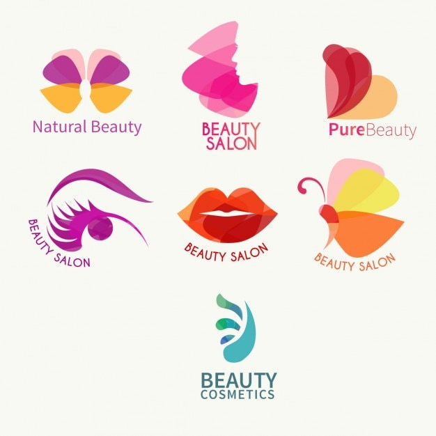 Beauty logo collection