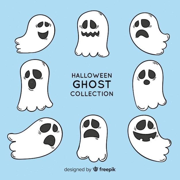 Halloween ghost set