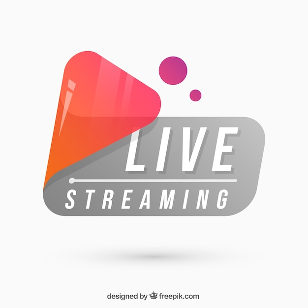 Live streaming background