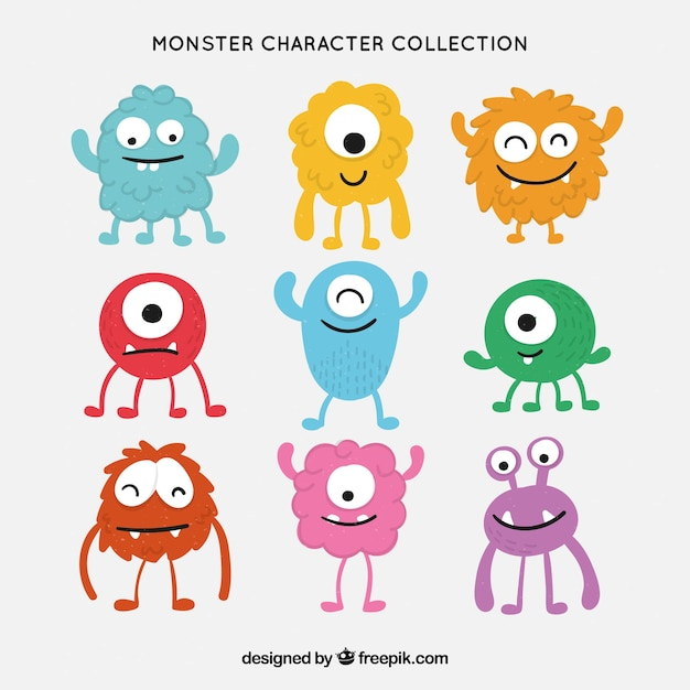 Monster character collection
