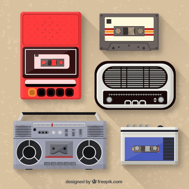 Music players collection