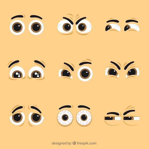 Pack of nice character eyes