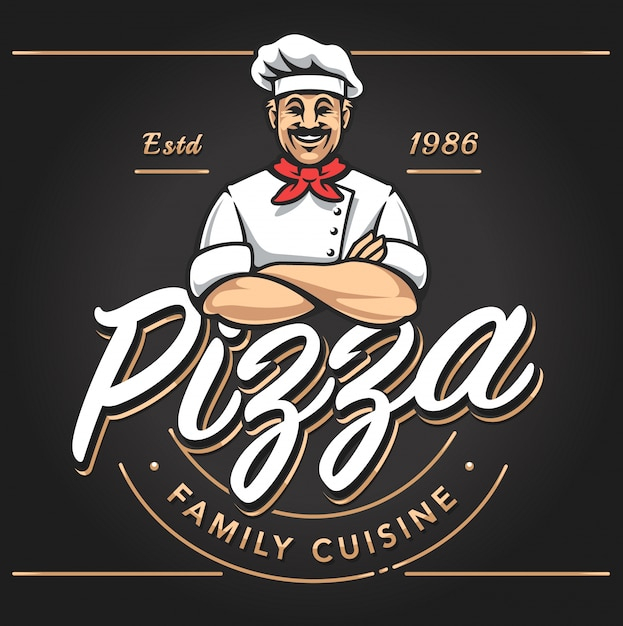 Pizzeria Emblem Design
