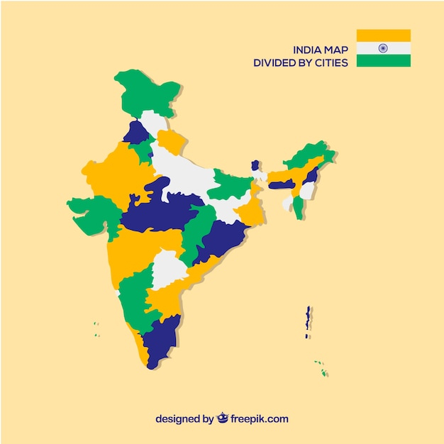 Province map of india
