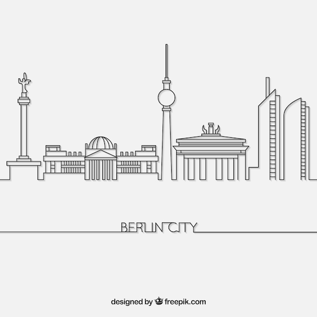 Skyline of berlin