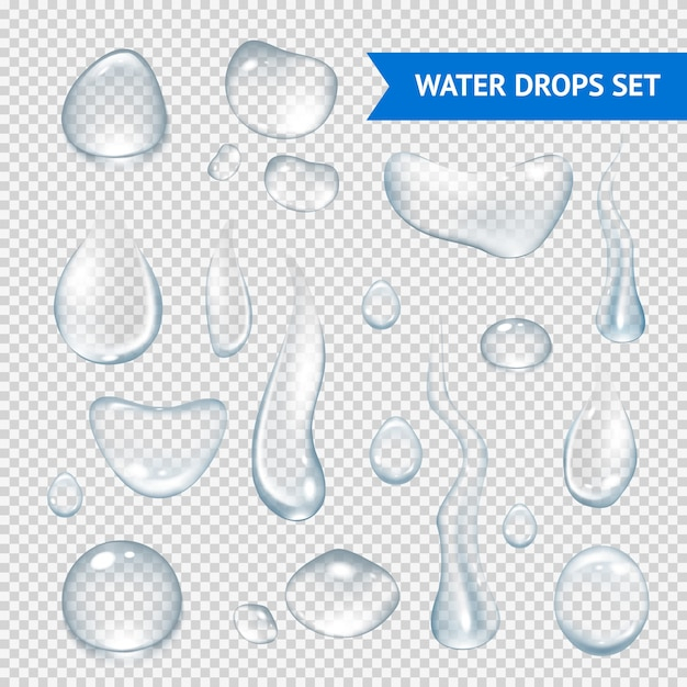 Water Drops Realistic