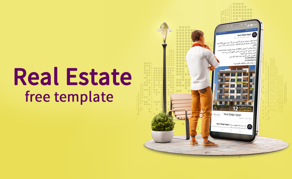 Real Estate social media templates - Free Download
