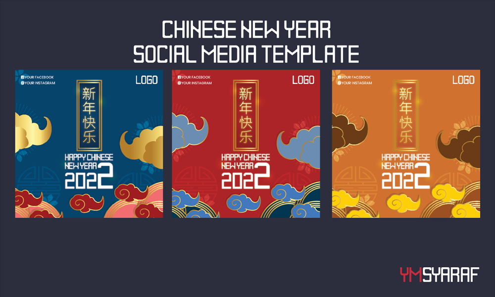 Chinese new year - Social media poster