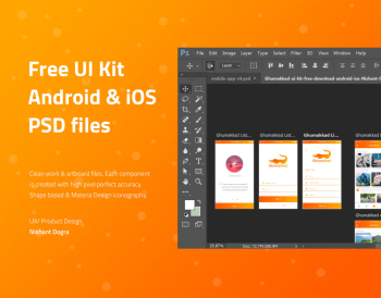 Free UI Kit 01 - Android & iOS