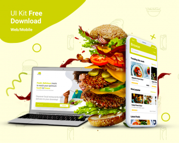 Web & Mobile UI Kit Free Download