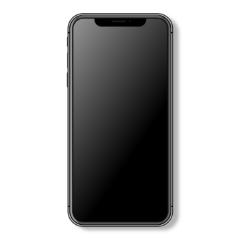 iPhone 11 with metallic black
