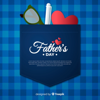 Father's day background Free Vector