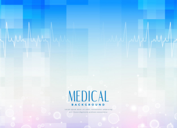 Medical science background for healthcare industry Free Vector