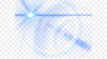 Light Triangle Sky Blue - Blue lens glow effect PNG picture 