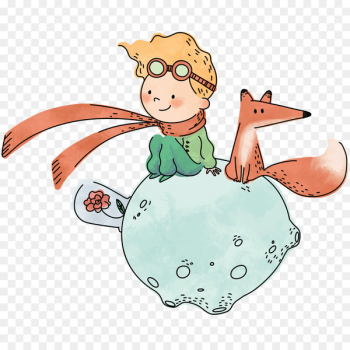 The Little Prince Drawing Child Sticker Text - little prince 