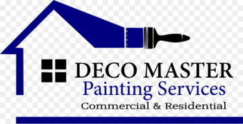 Logo Painting House painter and decorator - teacher watercolor 