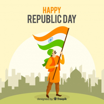 Indian republic day background