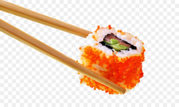 Sushi Japanese Cuisine Sashimi California roll Makizushi - Sushi PNG Transparent Images 