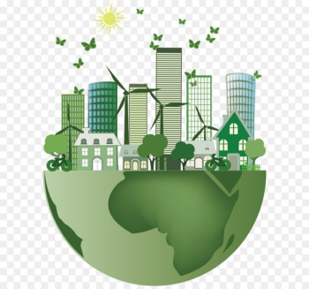 Energy conservation - Vector energy saving Caring for the Earth 