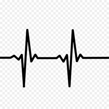Pulse Heart rate monitor Sticker - aerobics 