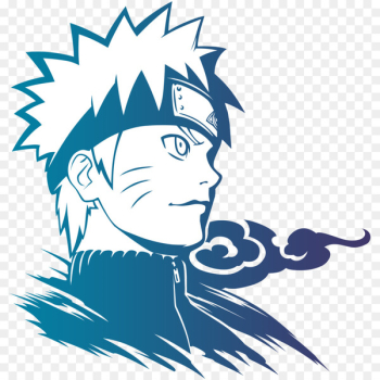 Naruto Uzumaki Minato Namikaze Shuriken Kunai Sasuke Uchiha - Art Studio Logo 