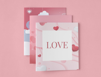 Mixed valentines cards