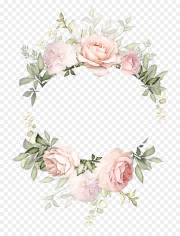 Wedding invitation Flower Floral design Wreath Illustration - flower 