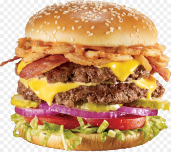 Hamburger Cheeseburger French fries Bacon Food - burger king 