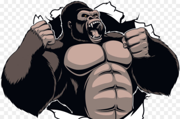 Gorilla King Kong Ape Cartoon - gorilla 