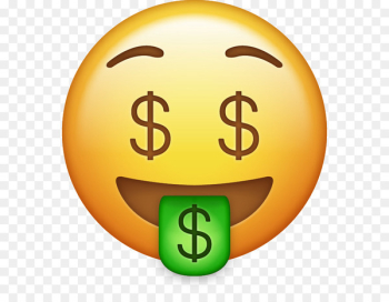 Emoji Money bag Emoticon - keep on carving 