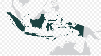Flag of Indonesia World map - indonesian 