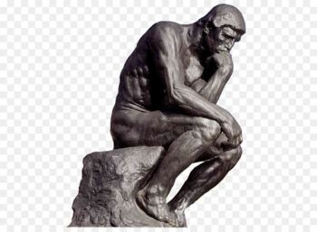 The Thinker Bronze sculpture Statue - thinking man 
