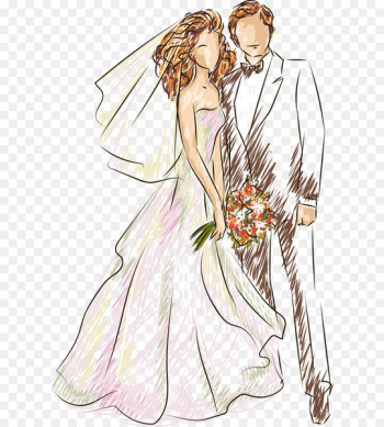 Wedding Illustration - Vector wedding 