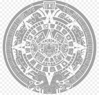 Aztec calendar stone Maya civilization Mesoamerica - aztec calendar 