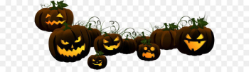 Halloween Jack-o'-lantern Clip art - Vector scary pumpkin 