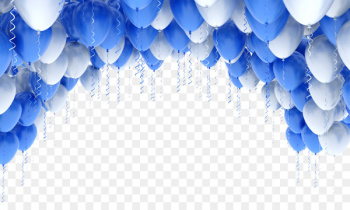 Balloon Stock photography Blue stock.xchng Birthday - White blue balloons flying 