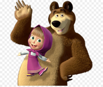 Masha and the Bear Clip art - bear 