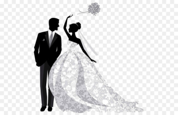 Wedding invitation Bridegroom Vector graphics - bride 