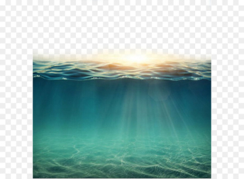 Underwater Clip art - Sunlight penetrating the sea 