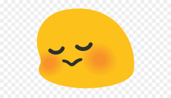 Emoji Blushing Android Emoticon Flushing - viber 