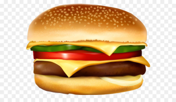 Hamburger Burgers vector Euclidean vector - Burger PNG Vector Clipart 