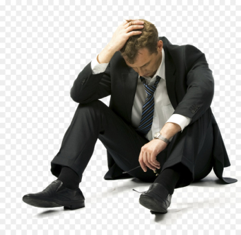Depression Stress Man Sadness - businessman 