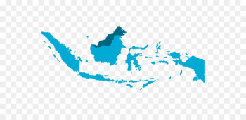 Flag of Indonesia Vector Map - peta indonesia 