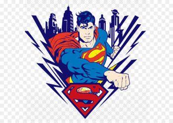 Clark Kent Jor-El T-shirt - Cartoon Superman 