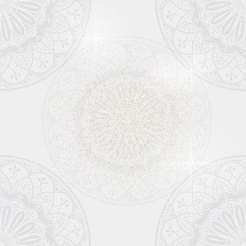 Eid mubarak lotus background vector
